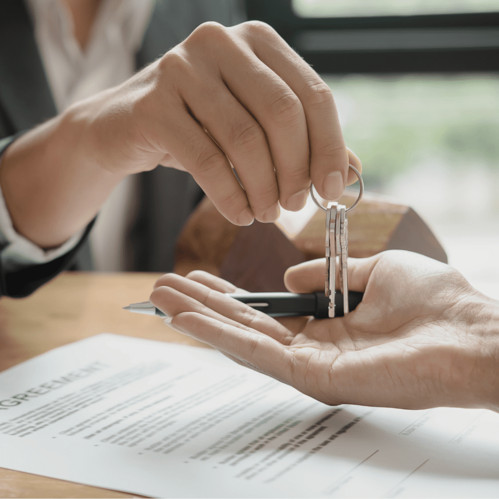 vente immobilière passage de clés